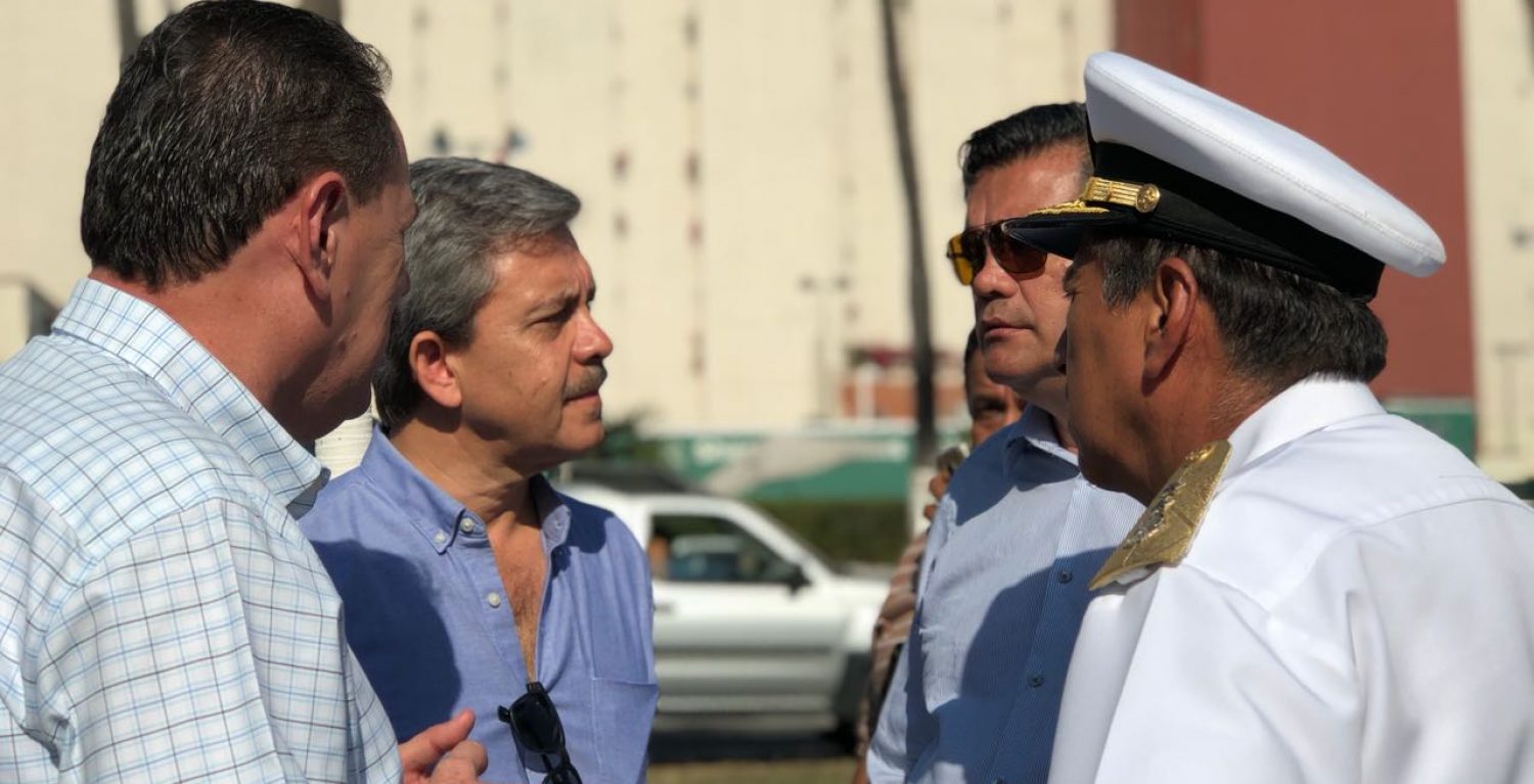 Se reúnen las autoridades de gobierno para trazar la ruta de edificación de Estacional Naval en Punta de Mita
